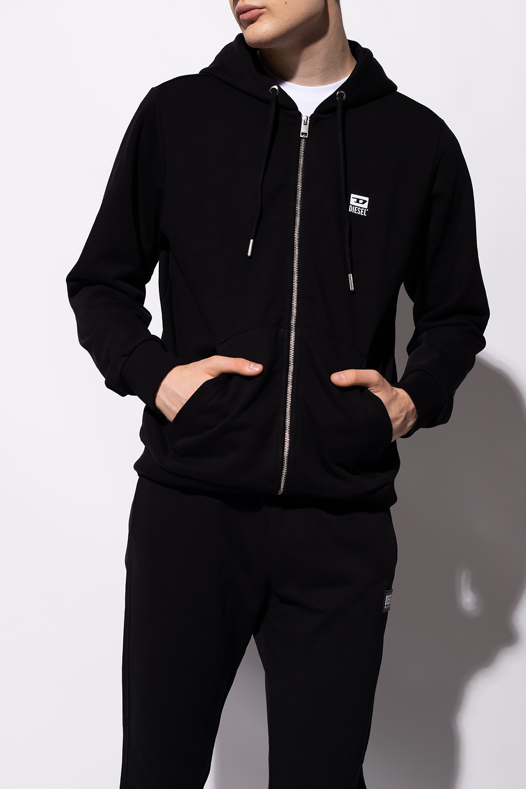 Diesel zip clearance hoodie